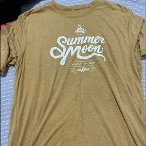 Summer moon coffee tee